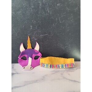 Homemade Felt Dress-up Mask And Crown